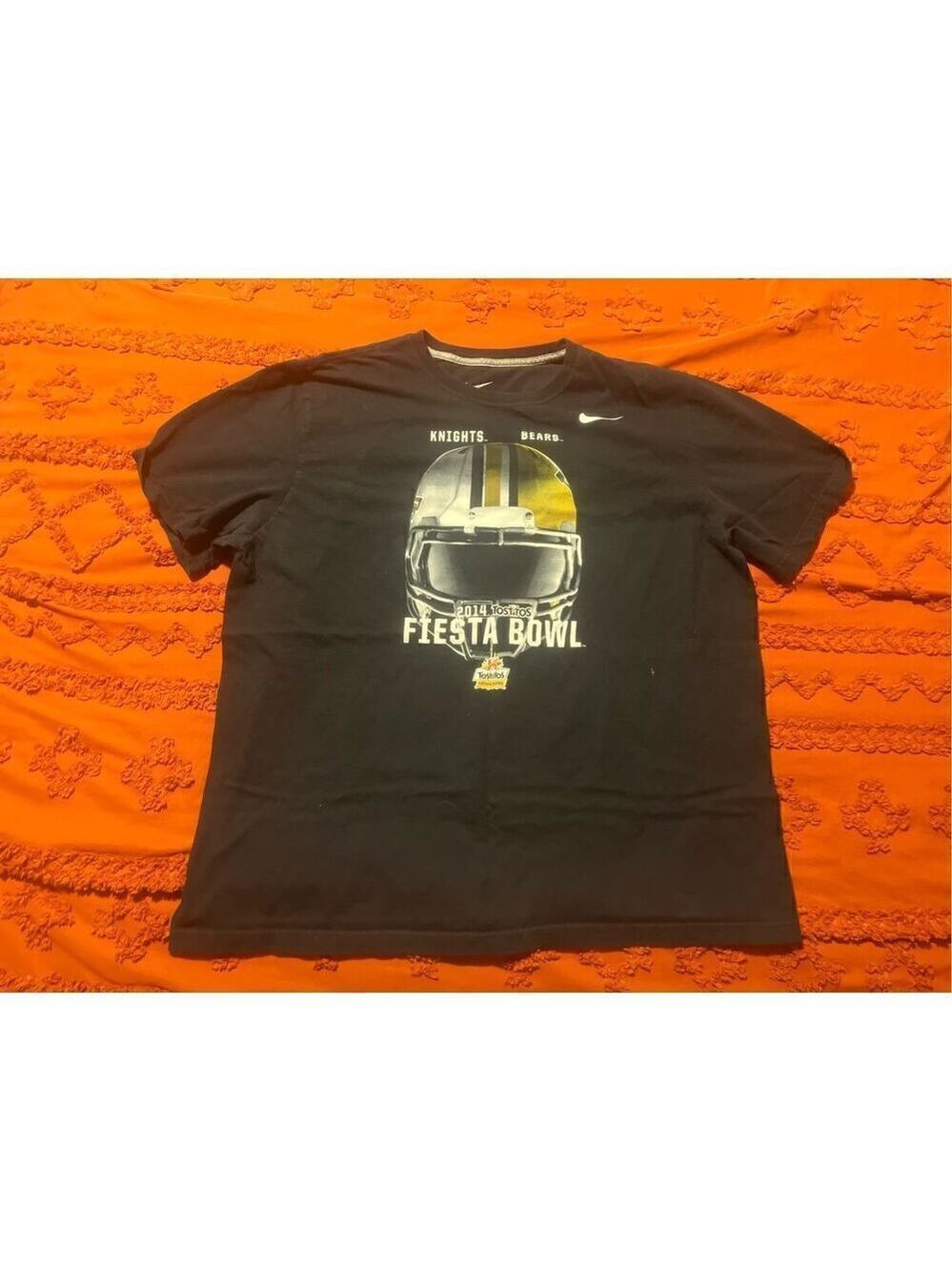 Nike T Shirt Fiesta Bowl Short sleeve, black. Size xxl.